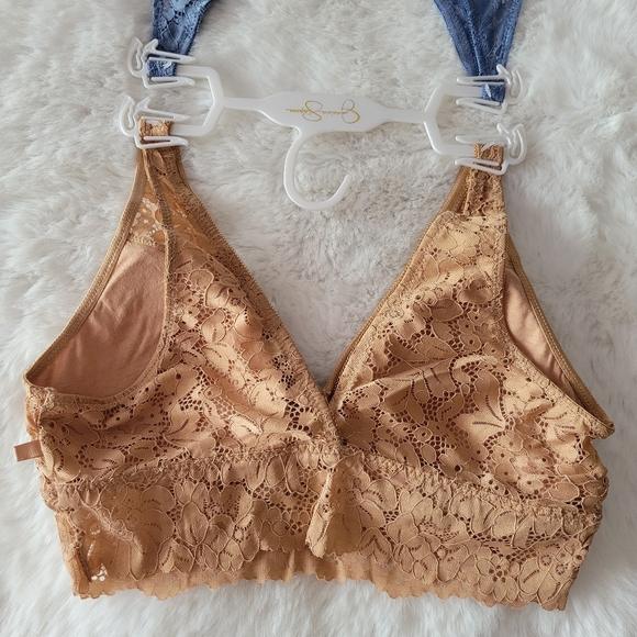 💐JESSICA SIMPSON BRAND NEW 2-PACK BRALETTE WITH REMOVABLE PADS SIZE XL - Picture 5 of 5